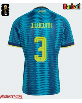 Columbia Jhon Lucumi #3 Tricou Fotbal Replică Mondial 2026 Barbati Deplasare
